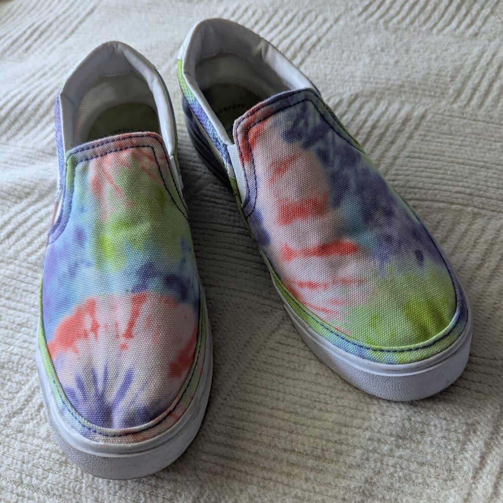 Nike Court Legacy Slip-On Sneaker - Tie Dye Size 6.5 - NWOT